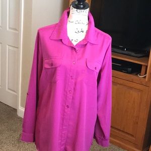 Notations Orchid color blouse